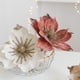 thumbnail image 4 of Glitter Artificial Christmas Flower 24cm Red Green Gold Xmas Tree Decors High Quality Velvet Cloth Fake Large Flower Head 1PCs, 4 of 5