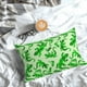 thumbnail image 5 of Fotbe Green Lizard Funda de Almohada Decorativa Estilo Occidental, Lujo en Algodón, Fundas para Almohadas King, Cojín Estampado para Decoración del Hogar-16"x24", 5 of 6