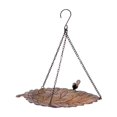 thumbnail image 2 of Leaf Shape Hanging Bird Feeder | Decorative Garden Craft | Realistic Leaf Texture | Sturdy Metal Chain & Hook | Weather-Resistant Iron or Resin | Easy to Clean | Multi-Functional Yard Ornament | 1, 2 of 9