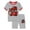 Red, variant on Gubotare Boys Pajamas Set Pajamas For Boys Fun Baseball Short Sleeves 2-Piece PJs Set Kid Comfy Sleepwear Size 8-9T (Grey,8-9 Years)