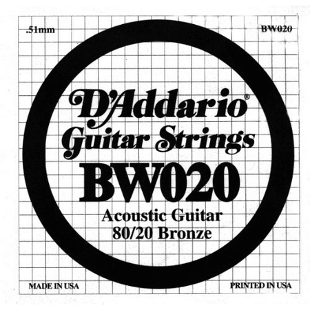 D'Addario 80/20 Brnz
