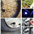 thumbnail image 4 of 12 Pack LED Vélo Roue Lumière Pneu Pneu Valve Couverture Néon Lumière pour Voiture Moto Vélo (Bleu Rouge Couleur) Kuyhfg Sin marca, 4 of 4