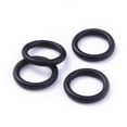 thumbnail image 2 of 1000pcs Rubber O Ring Connectors Linking Ring Black about 13mm in diameter 2mm thick 9mm inner diameter, 2 of 2