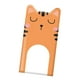 thumbnail image 3 of Relleno de pared para habitación infantil, almohadilla anticolisión, calcomanías, pegatinas de dibujos animados 3D para niños, panel para sala de jueg Patrón de gato naranja, 3 of 8
