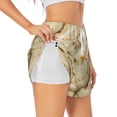 thumbnail image 2 of Haiem Taco Tortillas Women's 2 in 1 Running Shorts - Lightweight Athletic Workout Gym Yoga Breathable Sports Shorts Liner with Phone Pockets-XX-Large, 2 of 9