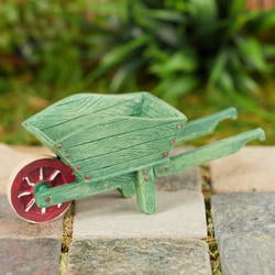 Miniature Fairy Garden Walnut Wheelbarrow Buy 3 Save $5 