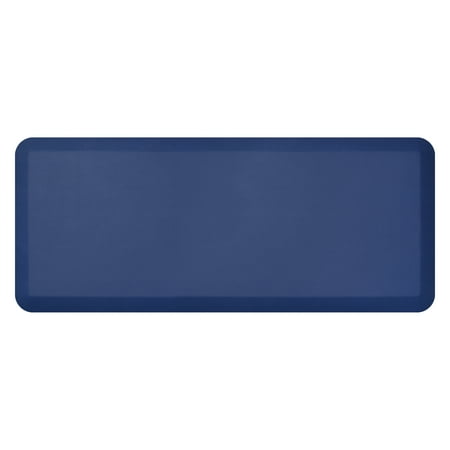 NewLife by GelPro Anti-Fatigue Kitchen Mat 20x48 Leather Navy