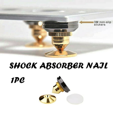 

Tools For Men Who Have Everything floor Gold Foot Isolation Stand discs with Spikes Speaker Tools & Home Improvement Unique Gifts for Him