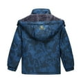 thumbnail image 3 of Keevoom Boys Fleece Ski Jacket Waterproof Kids Hooded Winter Warm Snow Coat, 3 of 5