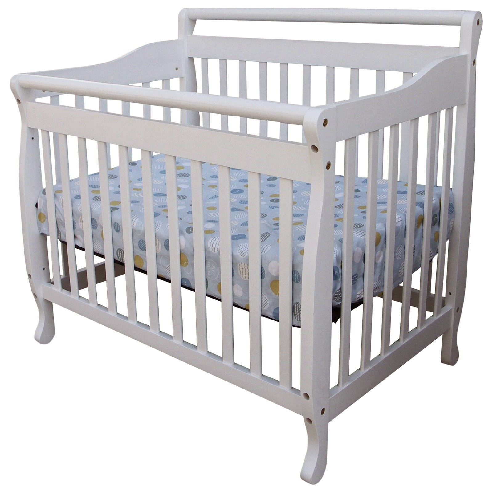 Dream On Me, 4in1 Mini Portable Convertible Crib, Natural Walmart