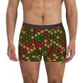 thumbnail image 2 of Bingfone Color Music1 Men's Underwear - Casual Stretch Boxer Briefs-Large, 2 of 7