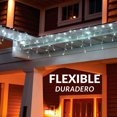 thumbnail image 4 of Cascadas de luces LED Dosyu Blanco Frío 9mts 500 luces navideñas DY-ICE500L-CSC, 4 of 9