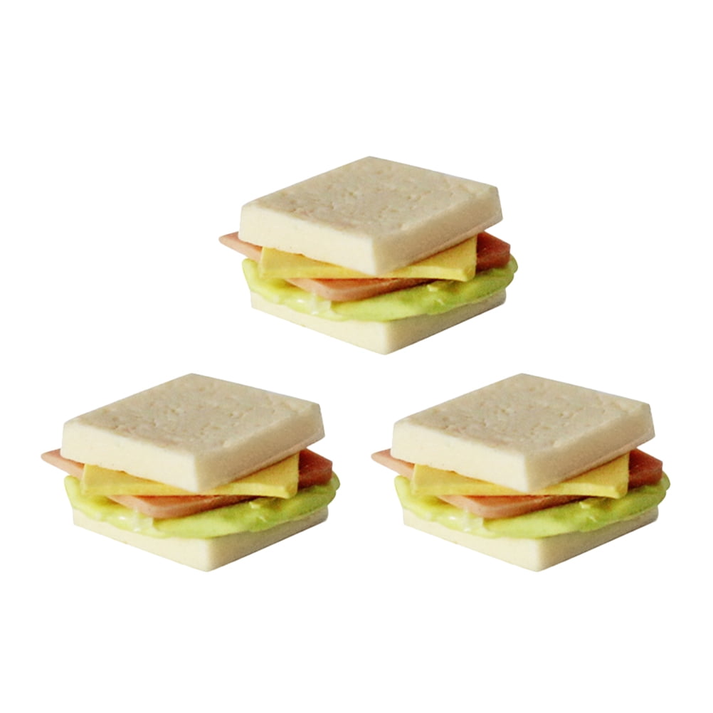 Sandwich 1 12 Scale Food Miniature Mini Dessert Bread Ornament