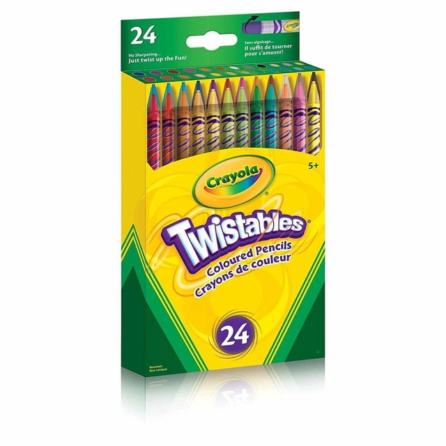 Crayola 24 Lápices de Colores Twistables Crayola Crayola