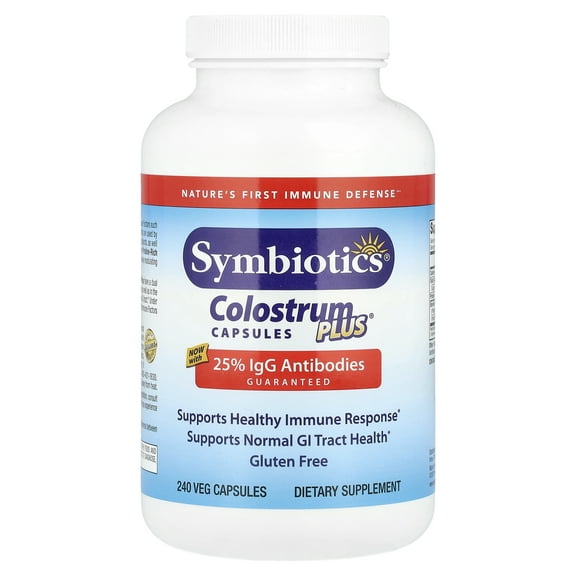Symbiotics Colostrum Plus Capsules, 240 Ct