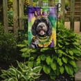 thumbnail image 2 of Portuguese Water Dog King of Mardi Gras Garden Flag 11.25 in x 15.5 in, 2 of 5