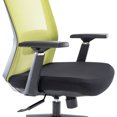 thumbnail image 3 of LeisureMod Ingram Chaise de Bureau Moderne pour Tâches avec Accoudoirs Réglables, 3 of 5