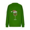 thumbnail image 3 of Christmas Sweatshirt for Women Oversized Pullover Tops Fashion Holiday Xmas Style Shirts Casual Long Sleeve Blouses Comfortable Women's Winter Sweaters, 3 of 5