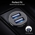 thumbnail image 4 of iPhone Car Charger - Apple MFi Certified 24W Car Fast Charger Cable Dual Port, Apple Car Charger Adapter with 2Pack 3FT iPhone Cable for iPhone 14/13, 4 of 4