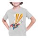 thumbnail image 3 of Playera Fan Army Superman Talla 8 laser manga corta gris, 3 of 3