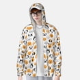 thumbnail image 3 of Picia Dog Faces Women's Men's UPF 50+ Sun Protection Hoodie Shirt Long Sleeve SPF Fishing Outdoor UV Hiking Lightweight Shirts-Large, 3 of 9