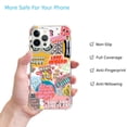 thumbnail image 2 of Hippie Positive Quotes Case Compatible with iPhone 11,Unique Art Design TPU Bumper Cover Case, 2 of 5
