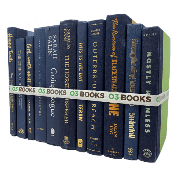 Navy Decorative Books
