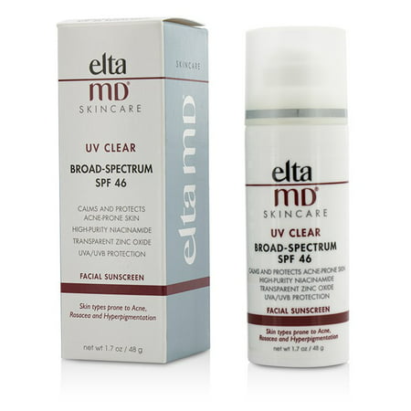 EltaMD - UV Clear Facial Sunscreen SPF 46 - For Skin Types Prone To Acne, Rosacea & Hyperpigmentation (The Best Sunscreen For Acne Prone Skin)