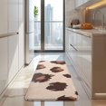 thumbnail image 4 of Beige and Brown Of Leopard Print Kitchen Rug Mat,Kitchen Runner Rugs Non Skid Washable,Decorative Kitchen Floor Mats for Kitchen,Sink,Laundry,17"x47.2", 4 of 7