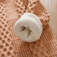 thumbnail image 4 of HAiming Children's Boys Girls Long Sleeve Cable Knit Sweater Fall Winter Casual Solid Crewneck Pullover Jumper Tops, 4 of 5