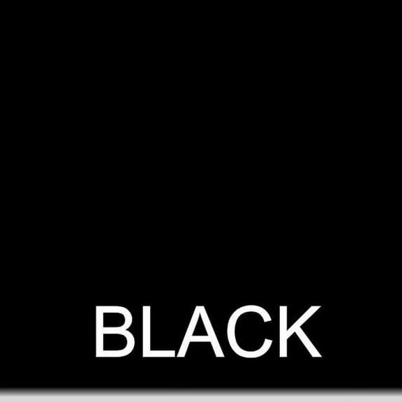 siser easyweed heat transfer vinyl black sheet 15" x 12" permanent iron on vinyl. compatible with cricut, silhouette or any cutter.