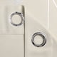 thumbnail image 5 of Cortinas Blackout Estelar Textiler Plata Hoja de Palma x2 Crema, 5 of 9