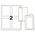 thumbnail image 6 of Note Cards With Matching Envelopes, Inkjet, 80 Lb, 4.25 X 5.5, Embossed Matte Ivory, 60 Cards, 2 Cards/sheet, 30 Sheets/pack | Bundle of 5 Boxes, 6 of 7