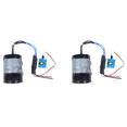 thumbnail image 1 of 2X Universal Car Electric Turbine Power Turbo Charger Tan Boost Air Intake Fan 12V, 1 of 8