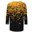 thumbnail image 4 of Plus Size 3/4 Sleeve Tops for Womens Valentines Trendy Tshirts Casual Basic Crewneck T Shirt Outfit, 4 of 5