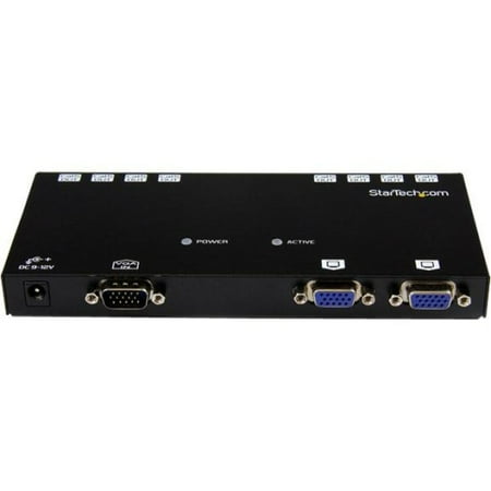 8 Port Cat5 Video Display - StarTech 8 Port VGA Video Extender over Cat 5 - 1 x 8 - SXGA - 500ft