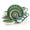Green, variant on Zen Mozaik Luxurious Stoneware Dinnerware with Complete Setting for 4, Blue - 16 Piece