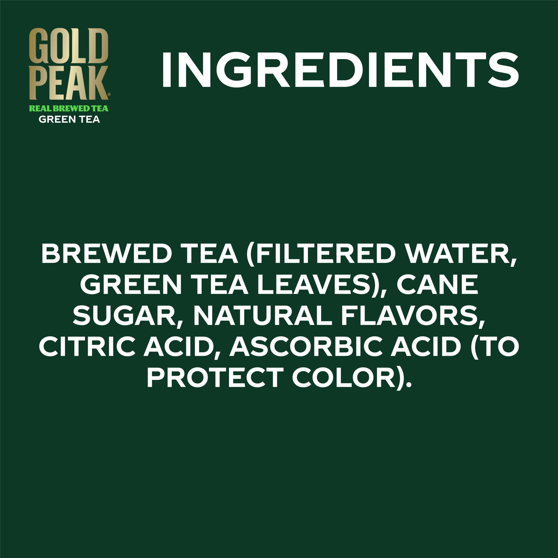 Gold Peak Sweet Green Iced Tea Bottle, 18.5 fl oz