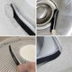 thumbnail image 5 of Crevice Cleaning Brush-Hard Bristle Crevice Cleaning Brush-Long Handle Narrow Groove Gap Cleaning Tool (Black+White), 5 of 5