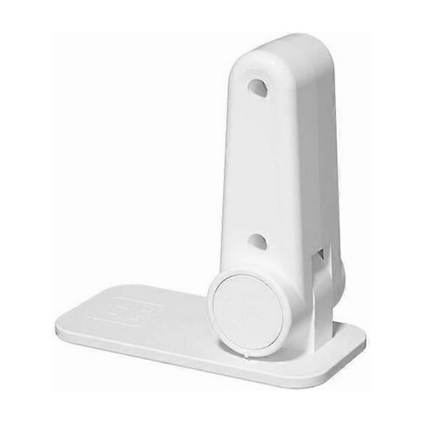 Door Handle Lock, 2 pcs Child Safety Locks for Doors, Self-Adhesive Anti-Opening Locks (White)