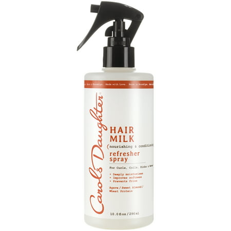 Carol's Daughter Hair Milk Refresher Spray For Curls, Coils, Kinks and Waves, 10 fl (Best Products For Straight Hair To Curl)
