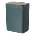 thumbnail image 1 of Basurero con sensor, cubo de basura, bote de basura, cubo de basura automático, cubo de basura eléctrico 15L Verde, 1 of 8