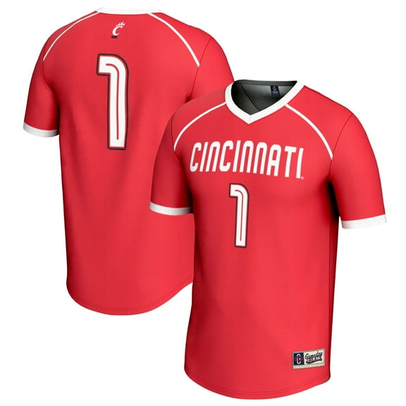 Unisex GameDay Greats #1 Red Cincinnati Bearcats Lightweight Women's Lacrosse Fashion Jersey