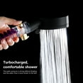 thumbnail image 5 of Handheld Shower Head, High Pressure Turbo Pressurized Shower, Anti-Clogging Nozzles, Easy to Clean, One-Hand Operation, Easy Installation, Universal Connector, 5 of 6
