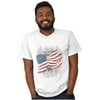 United States Flag Patriotic American Men's Graphic T Shirt Tees Brisco Brands M