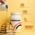 thumbnail image 2 of Podium Nutrition, Whey Protein Powder, Maple Butter Pancake, 27 Servings, 25g of Whey Protein Per Serving, Gluten Free, Soy Free, 2 of 8