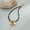 NMSN-K6210-2, variant on 18K Gold Plated Stainless Steel Leopard Print Leather Cord Choker Necklace, Multi Charms Sun Bird Cross Baroque Pearl Pendant Clavicle Jewelry for Women
