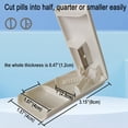 thumbnail image 3 of CoaGu Pill Crusher Pulverizer Grinder with 2pcs Pill Boxes Save More Labour Power to Crush Multiple Tablets to a Pulverized Powder, 3 of 9