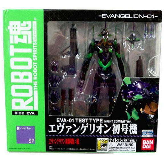 Neon Genesis Evangelion Robot Spirits EVA-01 Test Type Action Figure (Night Combat)