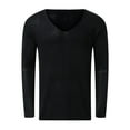 thumbnail image 5 of VJATTWR Long Sleeve Tee Shirt with Pocket, Men's Sizes M, 5 of 6